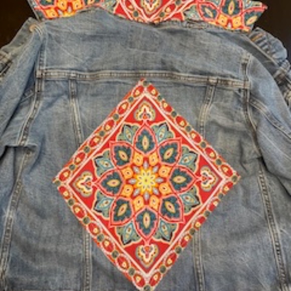 Upcycled Denim Jacket - Picture 7 of 7